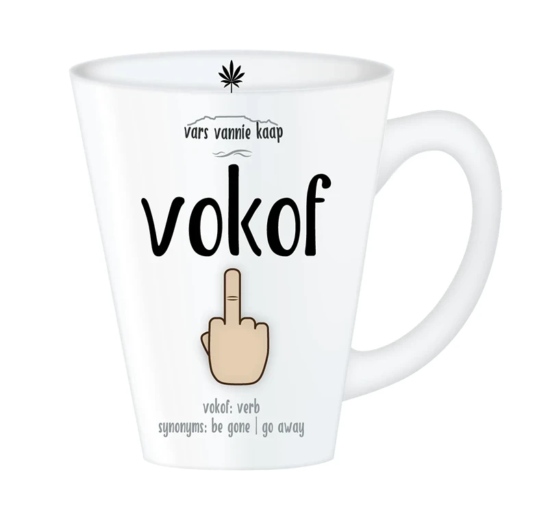 Vokof Vaars Vannie Kaap mug