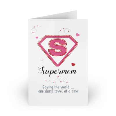 Supermom Mother's Day card